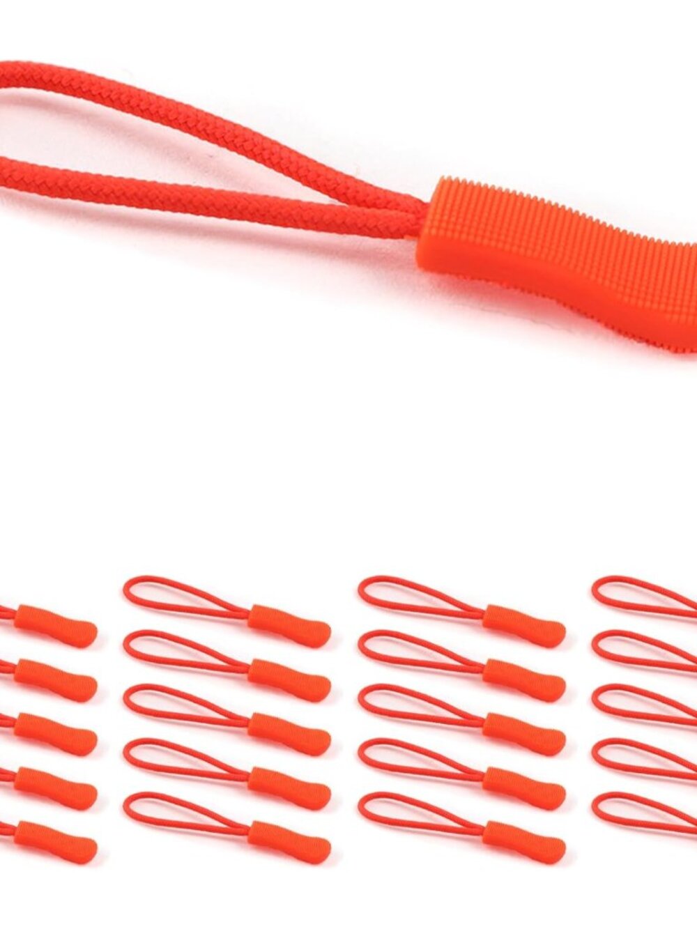 20PCS Zipper Pull - Zipper Pull Replacement, Fluorescent Zipper Pulls by